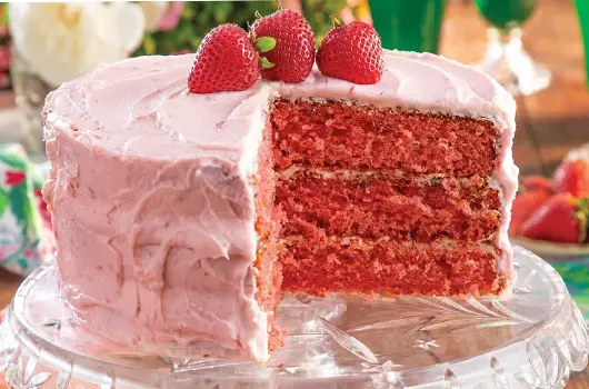 Mamaw's strawberry cake recipe