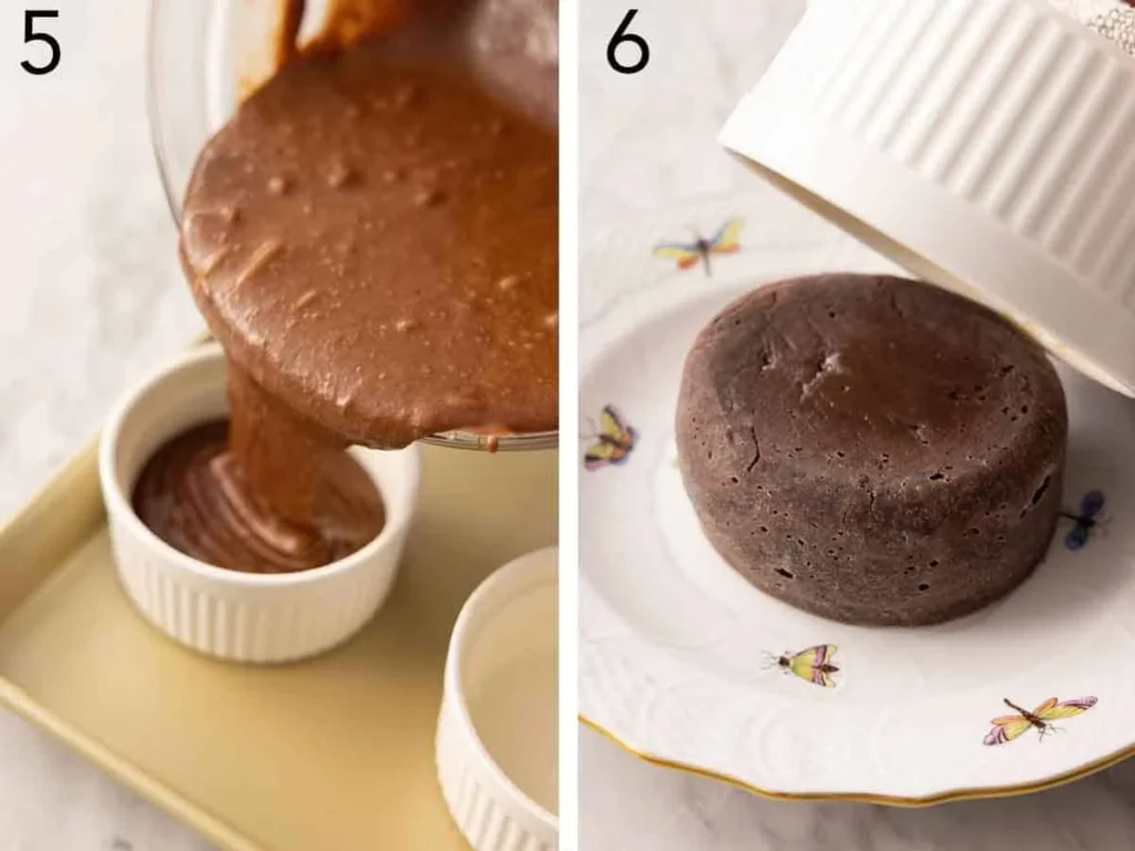 Chocolate Lava Cake- Step3