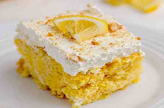 Lemon Crunch Cake Recipe