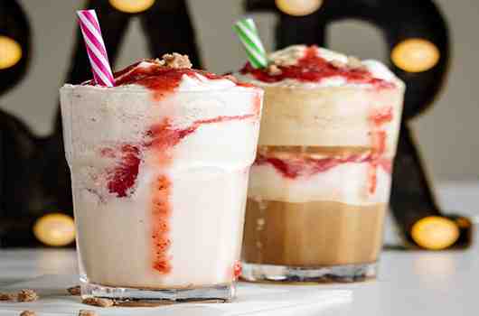 Strawberry Funnel Cake Frappuccino Recipe