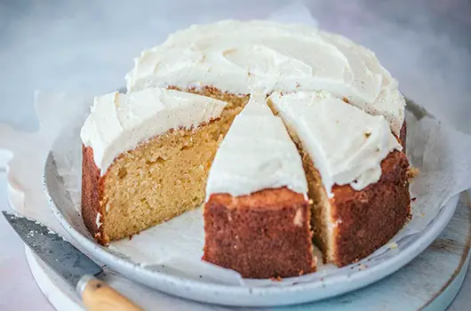 Buttery Vanilla Cake Recipe