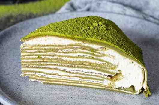 Matcha Crepe Cake Recipe