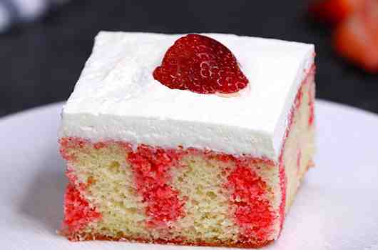 Strawberry Cake With Jello Recipe