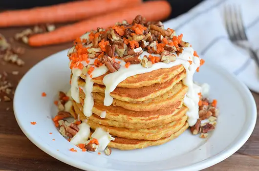 Carrot Cake Pancake Recipe