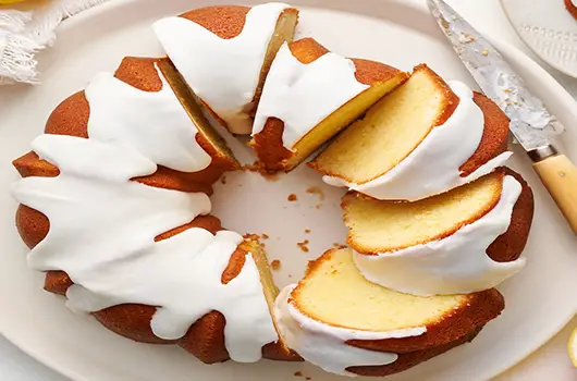 Glazed Lemon Bundt Cake Recipe