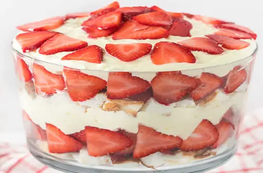 Strawberry Trifle Recipe With Angel Food Cake
