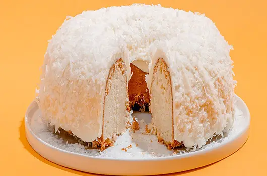 White Chocolate Coconut Bundt Cake Recipe