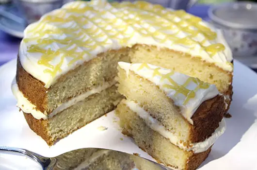 Lemon Cream Cake Recipe