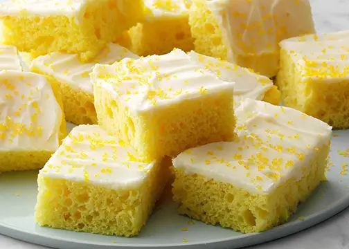 Lemon Sheet Cake Recipe