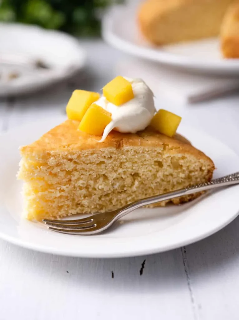 Mango Sponge Cake Recipe