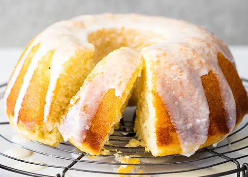 Sour Cream Lemon Pound Cake Recipe