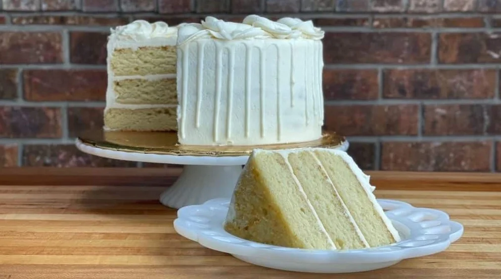 Vanilla Almond Cake Recipe