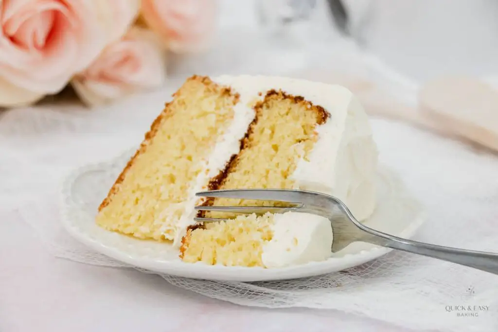 Vanilla Cake Recipe With Sour Cream