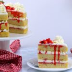 Vanilla Cake With Strawberry Filling Recipe
