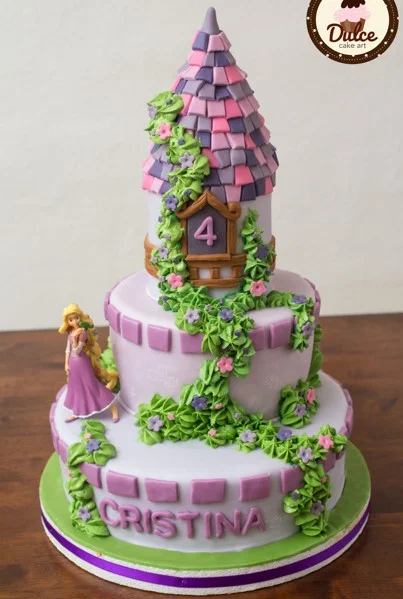 Rapunzel Fairy Tail Cake