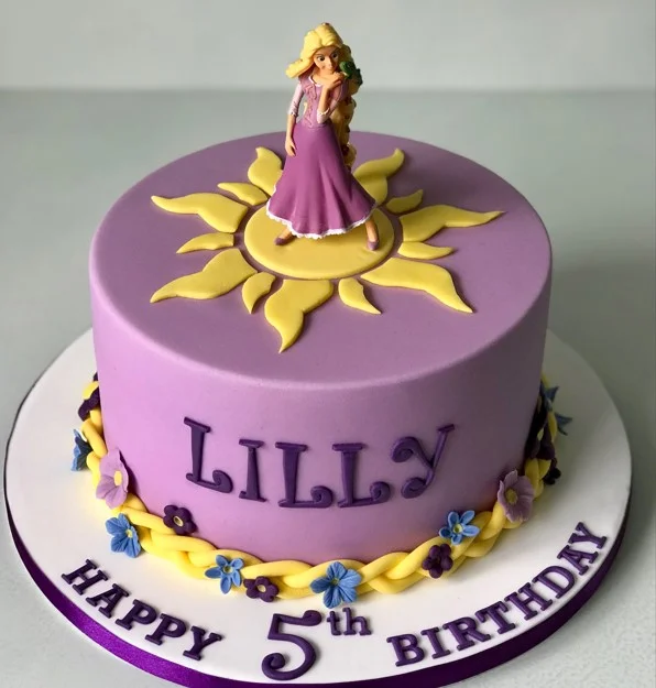 Rapunzel With A Twist Cake