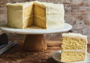 Reverse Creaming Vanilla Cake Recipe